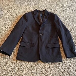 Calvin Klein Boys Size 12 Regular Black Sport Jacket in Excellent Condition